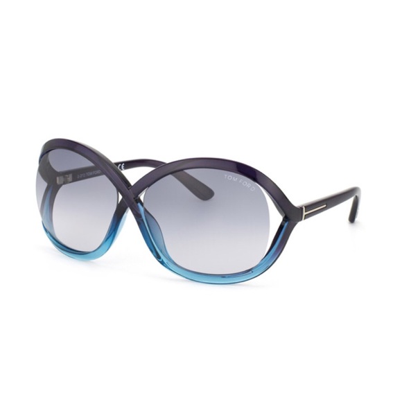 Tom Ford Accessories - Black Teal Sandra FT 0297 / S 20B Sunglasses